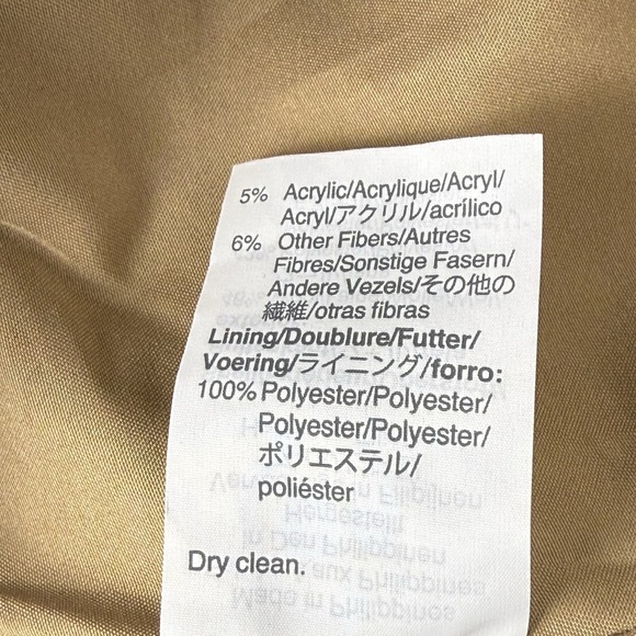 J Crew Mercantile Women's Brown Mini Skirt Ruffle Wool Blend Preppy Sz 10 - Picture 7 of 9